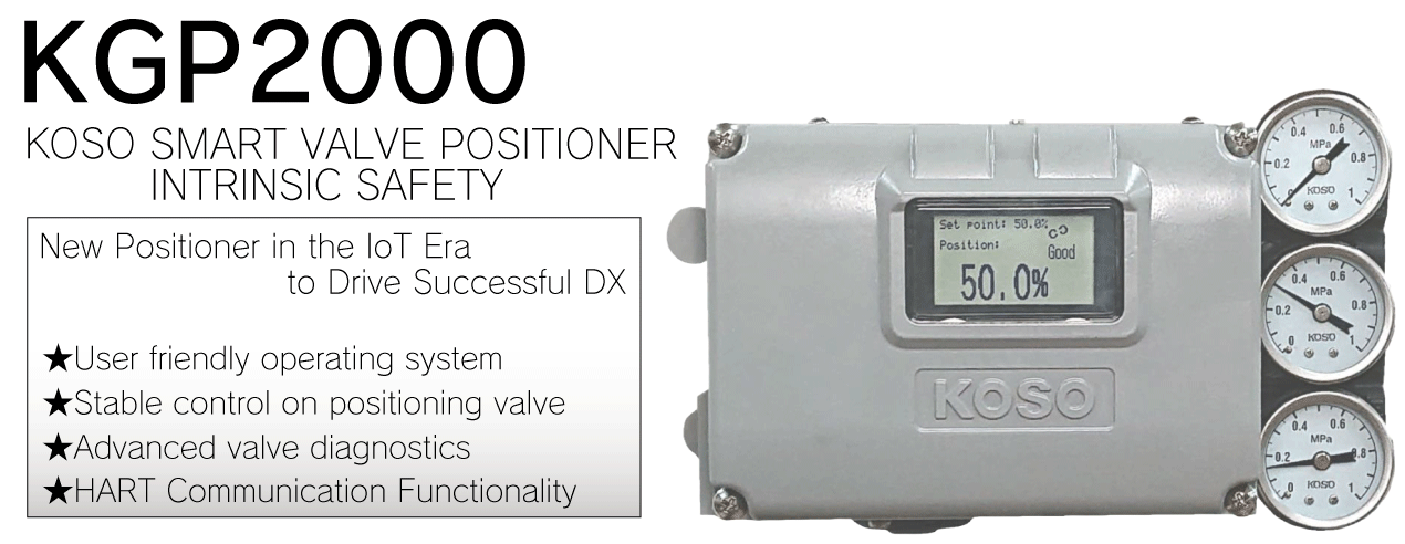 KGP2000: Smart Valve Positioner