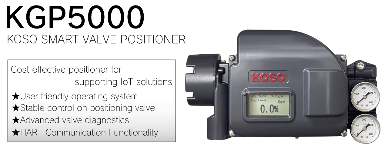 KGP5000: Smart Valve Positioner