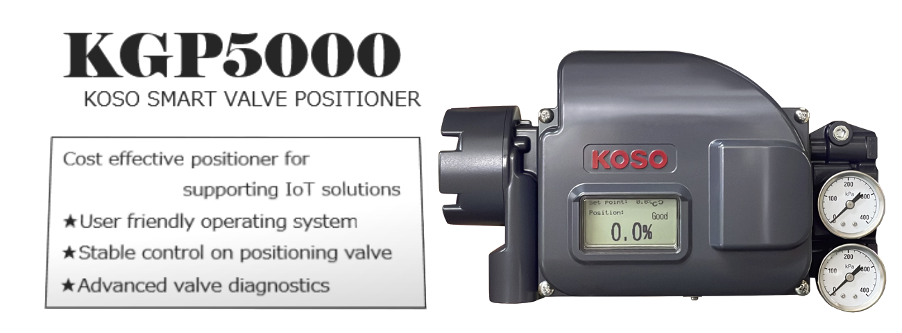 KGP5000: Smart Valve Positioner