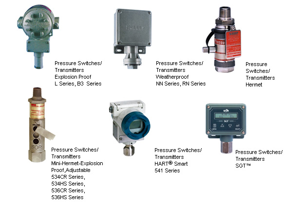 Pressure Switches/Transmitters 