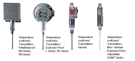 Temperature Switches/Transmitters 